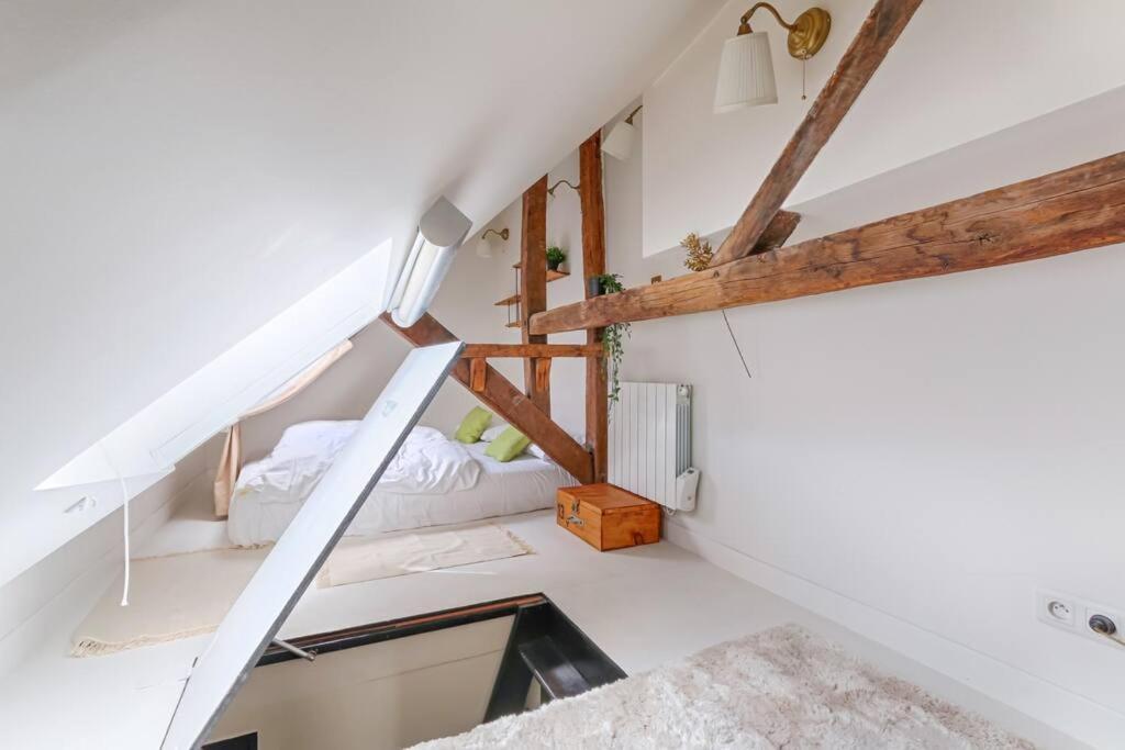 Ferienwohnung Mykeypers - Fantastic Designed Parisan Loft 2Br/6P- Le Marais Exterior foto
