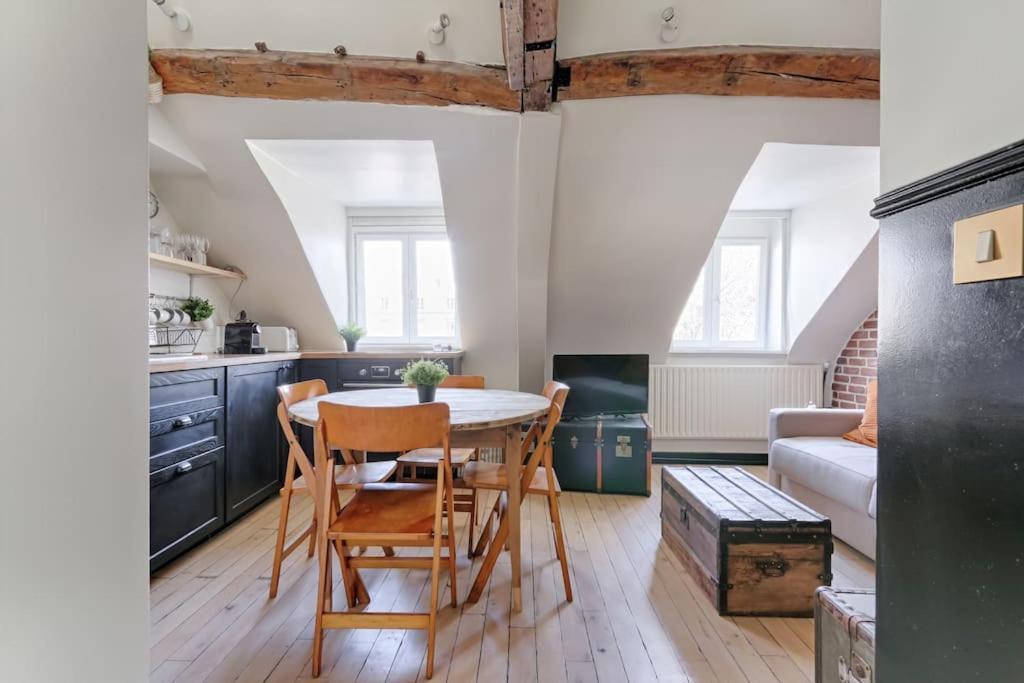 Ferienwohnung Mykeypers - Fantastic Designed Parisan Loft 2Br/6P- Le Marais Exterior foto